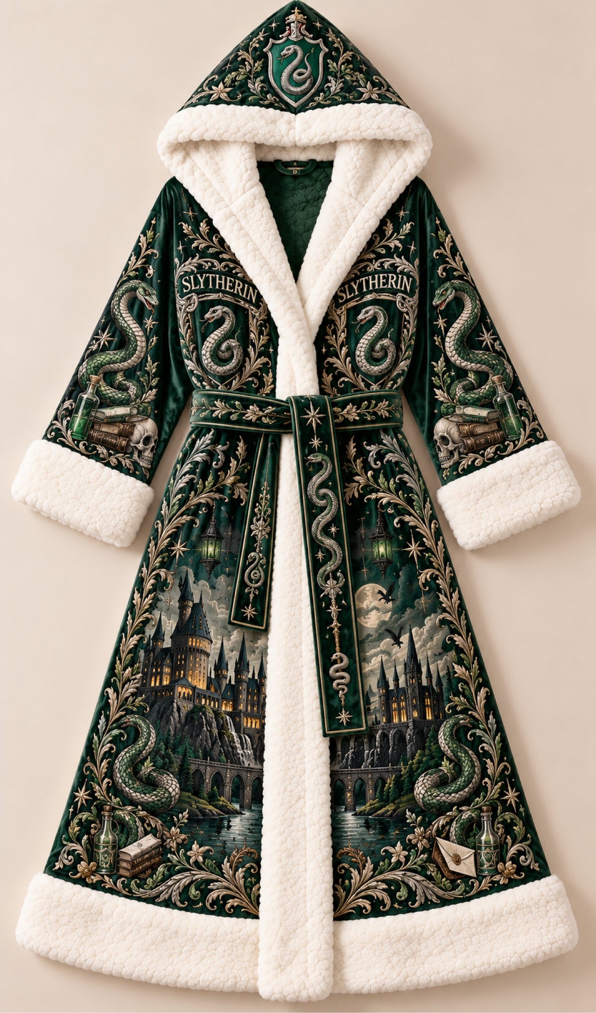 Slytherin Wizarding Heated Robe